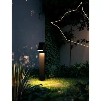 Zunanja sončna LED luč Viking SR15L/500lm / sončni pogon / 3000K (topla bela)/ 4 načini