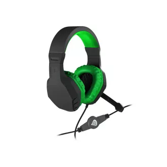 Gaming stereo slušalke Genesis Argon 200, črno-zelene