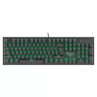 Genesis Gaming mehanska tipkovnica THOR 300/RGB/Outemu Blue/Wireless USB/US layout/Black Genesis Gaming mehanska tipkovnica THOR 300/RGB/Outemu Blue/Wireless USB/US layout/Black