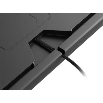 Genesis Gaming mehanska tipkovnica THOR 300/RGB/Outemu Blue/Wireless USB/US layout/Black Genesis Gaming mehanska tipkovnica THOR 300/RGB/Outemu Blue/Wireless USB/US layout/Black