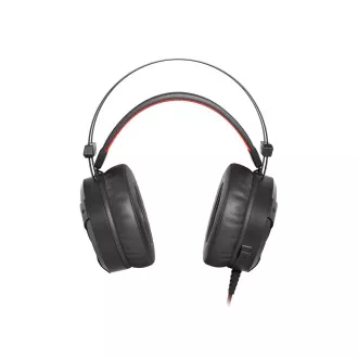 Gaming slušalke z mikrofonom Genesis Neon 360, stereo, vibracije, rdeča osvetlitev