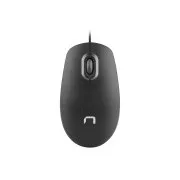 Natec Laserska miška HAWK/1000 DPI/Office/Laser/1000 DPI/Wireless USB/Black