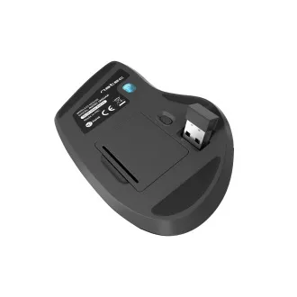 Natec optična miška JAGUAR/2400 DPI/Ergonomska/Blue Track/Desnoročna/Wireless USB/črna Natec optična miška JAGUAR/2400 DPI/Ergonomska/Blue Track/Desnoročna/Wireless USB/črna