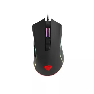 Gaming miška Genesis KRYPTON 770/RGB/Herring/Optical/Desničarka/6,000 DPI/Wireless USB/Black