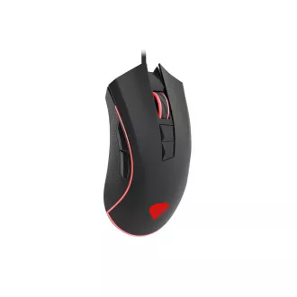 Gaming miška Genesis KRYPTON 770/RGB/Herring/Optical/Desničarka/6,000 DPI/Wireless USB/Black