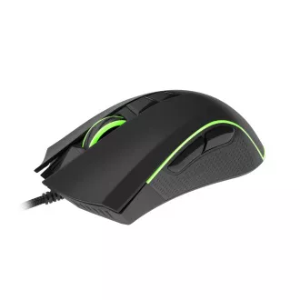 Gaming miška Genesis KRYPTON 770/RGB/Herring/Optical/Desničarka/6,000 DPI/Wireless USB/Black