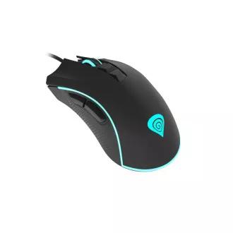 Gaming miška Genesis KRYPTON 770/RGB/Herring/Optical/Desničarka/6,000 DPI/Wireless USB/Black