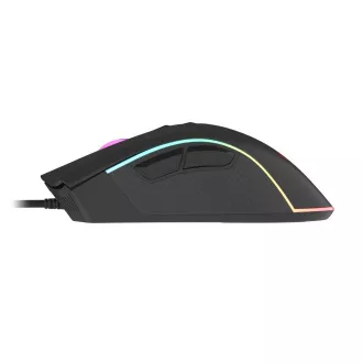 Gaming miška Genesis KRYPTON 770/RGB/Herring/Optical/Desničarka/6,000 DPI/Wireless USB/Black