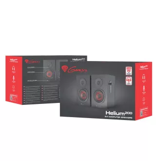 Genesis Gaming zvočniki HELIUM 200/Stereo/20W/Black-Red