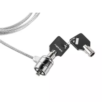 Natec Lobster Key Laptop Security Cable Lock Natec Lobster Key Laptop Security Cable Lock