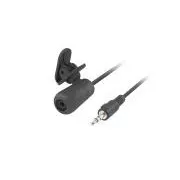 mikrofon Natec Bee, nosilec s sponko, 3,5 mm priključek, 1,8 m