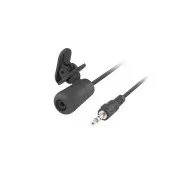 mikrofon Natec Bee, nosilec s sponko, 3,5 mm priključek, 1,8 m