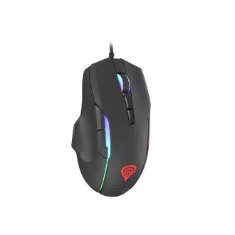 Genesis Gaming optična miška XENON 220 G2/RGB/Herring/Optična/Desnoročna/12 400 DPI/Wireless USB/črna Genesis Gaming optična miška XENON 220 G2/RGB/Herring/Optična/Desnoročna/12 400 DPI/Wireless USB/črna