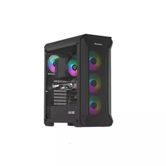 Računalniško ohišje Genesis IRID 505 ARGB V2/Midi Tower/Transpar/Black