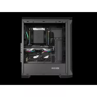 Računalniško ohišje Genesis IRID 505 ARGB V2/Midi Tower/Transpar/Black