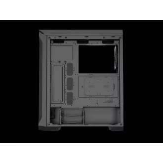 Računalniško ohišje Genesis IRID 505 ARGB V2/Midi Tower/Transpar/Black