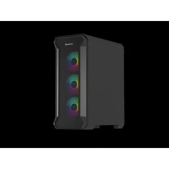 Računalniško ohišje Genesis IRID 505 ARGB V2/Midi Tower/Transpar/Black