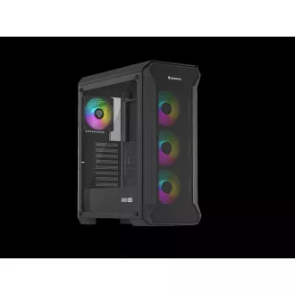 Računalniško ohišje Genesis IRID 505 ARGB V2/Midi Tower/Transpar/Black