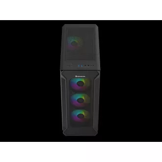 Računalniško ohišje Genesis IRID 505 ARGB V2/Midi Tower/Transpar/Black