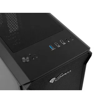 Računalniško ohišje Genesis IRID 503 V2/Micro Tower/Transpar./Črna Računalniško ohišje Genesis IRID 503 V2/Micro Tower/Transpar./Črna