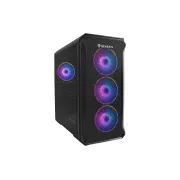 Računalniško ohišje Genesis IRID 503 ARGB V2/Micro Tower/Transpar/Black