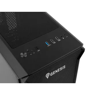 Računalniško ohišje Genesis IRID 503 ARGB V2/Micro Tower/Transpar/Black