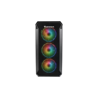 Računalniško ohišje Genesis IRID 503 ARGB V2/Micro Tower/Transpar/Black