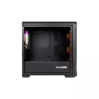 Računalniško ohišje Genesis IRID 503 ARGB V2/Micro Tower/Transpar/Black