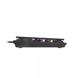 Genesis Gaming mehanska tipkovnica THOR 420/RGB/Content Slim Blue/Wireless USB/US layout/Gray