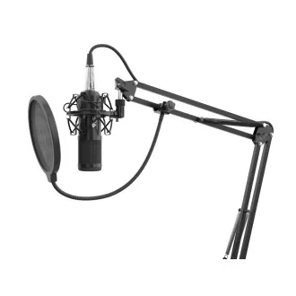 Genesis Radium 300 mikrofon za pretakanje, XLR, kardioidna polarizacija, prilagodljiva roka, pop-filter