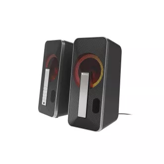 Genesis Gaming zvočniki HELIUM 100/RGB/Stereo/10W/črno-srebrni