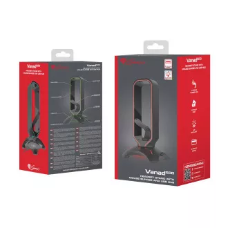 GENESIS VANAD 500 miška Bungee   HUB 2x USB Type-A