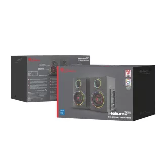 Zvočniki 2.0 24W GENESIS HELIUM 300BT ARGB, Bluetooth 5.0