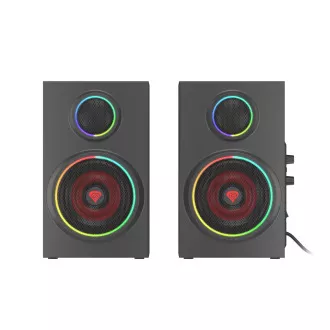 Zvočniki 2.0 24W GENESIS HELIUM 300BT ARGB, Bluetooth 5.0