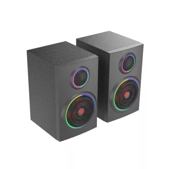 Zvočniki 2.0 24W GENESIS HELIUM 300BT ARGB, Bluetooth 5.0