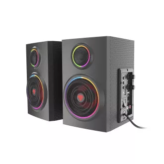 Zvočniki 2.0 24W GENESIS HELIUM 300BT ARGB, Bluetooth 5.0