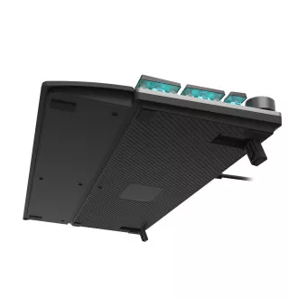 Genesis Gaming mehanska tipkovnica THOR 380/RGB/Outemu Blue/Wireless USB/US layout/Black