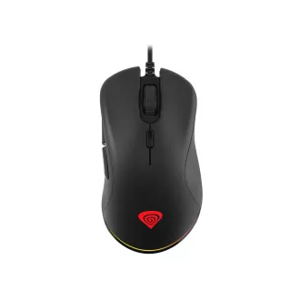 Genesis Gaming optična miška KRYPTON 200/RGB/6400 DPI/obročka/optična/6000 DPI/brezžični USB/črna