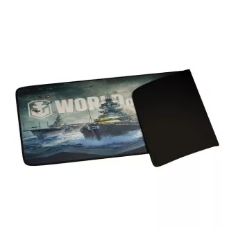 Gaming podloga za miško Genesis CARBON 500 WORLD of WARSHIPS ARMADA, MAXI 90x45cm