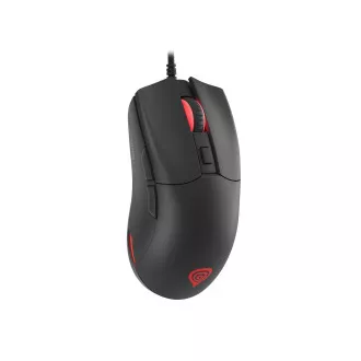 Genesis Gaming optična miška KRYPTON 750/RGB/8000 DPI/obročki/Optični/8000 DPI/Wireless USB/črna