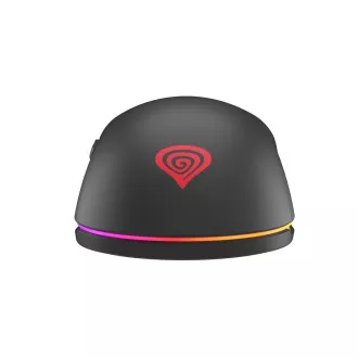 Genesis Gaming optična miška KRYPTON 750/RGB/8000 DPI/obročki/Optični/8000 DPI/Wireless USB/črna