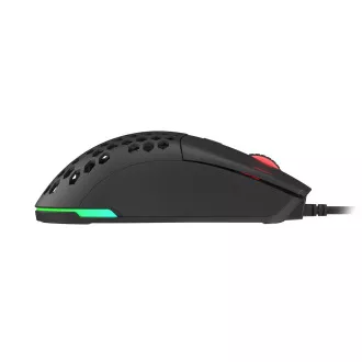 Genesis Gaming optična miška KRYPTON 750/RGB/8000 DPI/obročki/Optični/8000 DPI/Wireless USB/črna