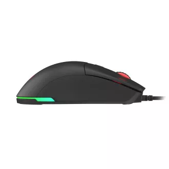 Genesis Gaming optična miška KRYPTON 750/RGB/8000 DPI/obročki/Optični/8000 DPI/Wireless USB/črna