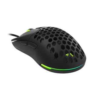 Genesis Gaming optična miška KRYPTON 750/RGB/8000 DPI/obročki/Optični/8000 DPI/Wireless USB/črna