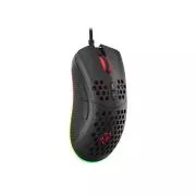 Genesis Gaming optična miška KRYPTON 555/RGB/8000 DPI/nemščina/Optični/8000 DPI/Brezžični USB/črna