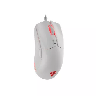Genesis Gaming optična miška KRYPTON 750/RGB/8000 DPI/obročki/Optični/8000 DPI/Wireless USB/White Genesis Gaming optična miška KRYPTON 750/RGB/8000 DPI/obročki/Optični/8000 DPI/Wireless USB/White