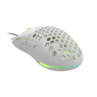 Genesis Gaming optična miška KRYPTON 750/RGB/8000 DPI/obročki/Optični/8000 DPI/Wireless USB/White Genesis Gaming optična miška KRYPTON 750/RGB/8000 DPI/obročki/Optični/8000 DPI/Wireless USB/White