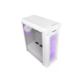 Računalniško ohišje Genesis IRID 505 ARGB V2/Midi Tower/Transpar./White