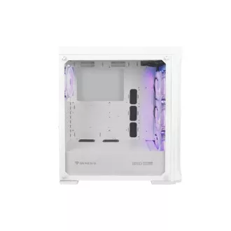 Računalniško ohišje Genesis IRID 505 ARGB V2/Midi Tower/Transpar./White