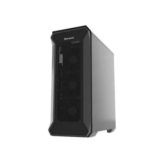 Računalniško ohišje Genesis IRID 505F/Midi Tower/Transpar/Black